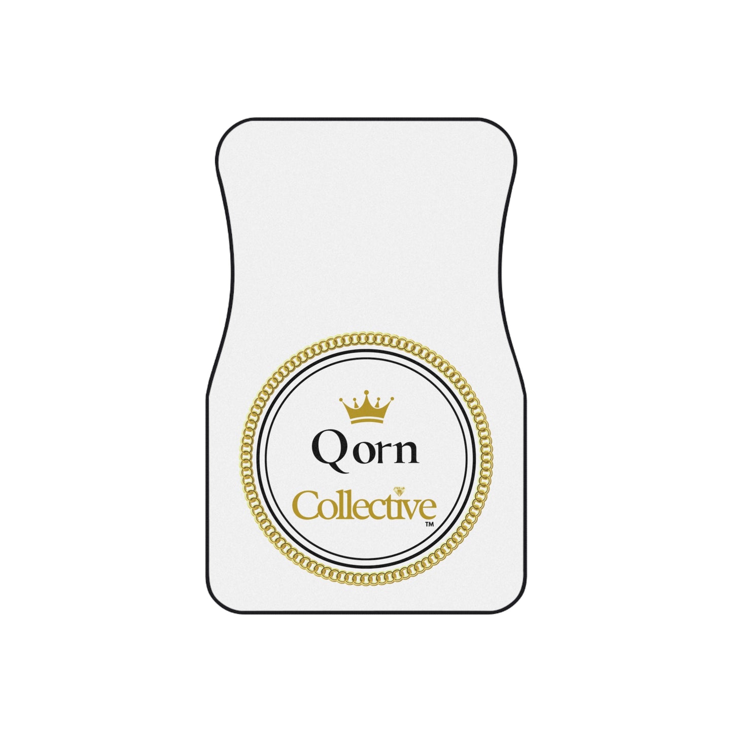 Qorn Collective Logo Car Floor Mats (Set of 4)