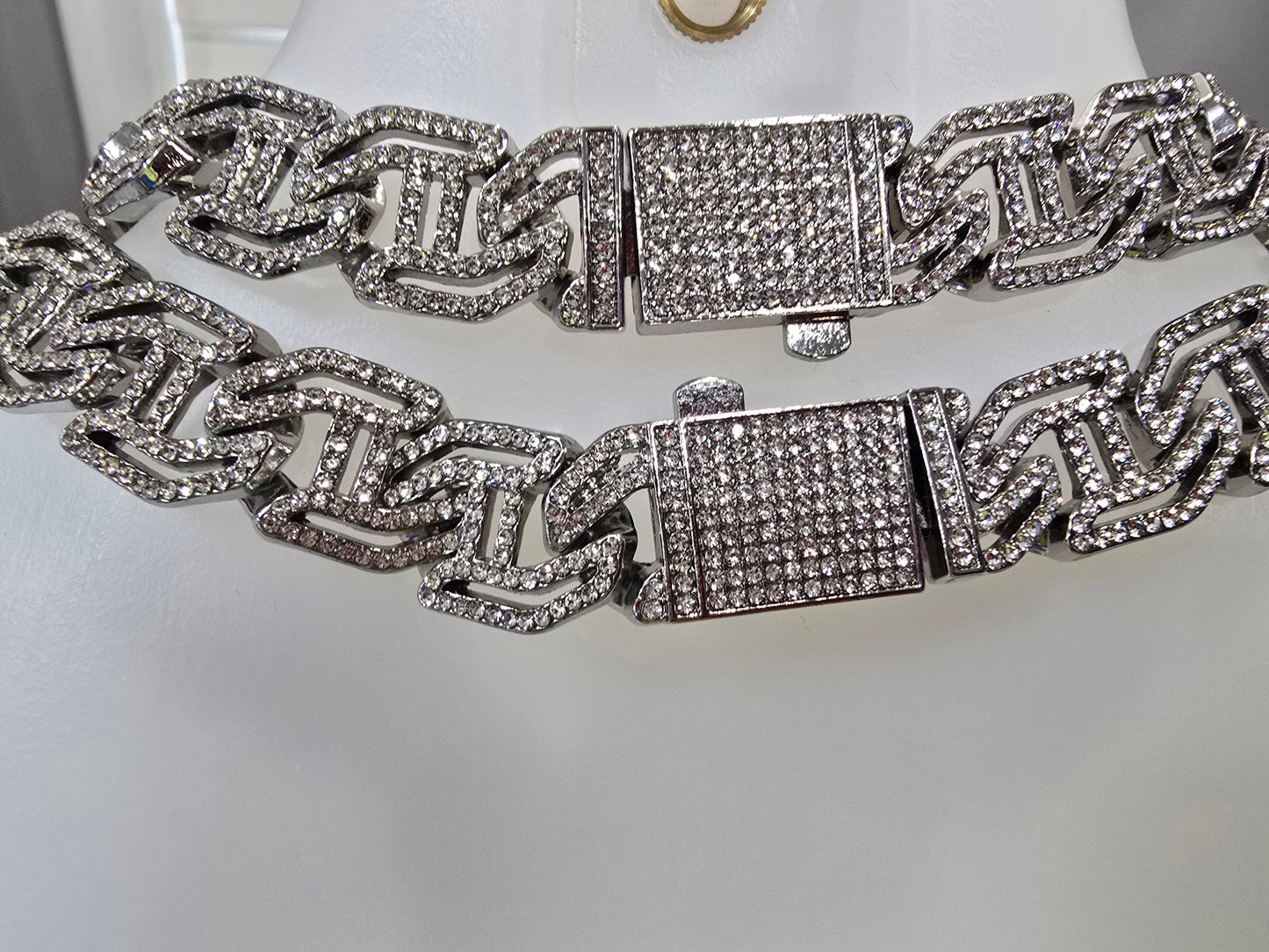 Glacier King 15mm vvs cz chain 20inch