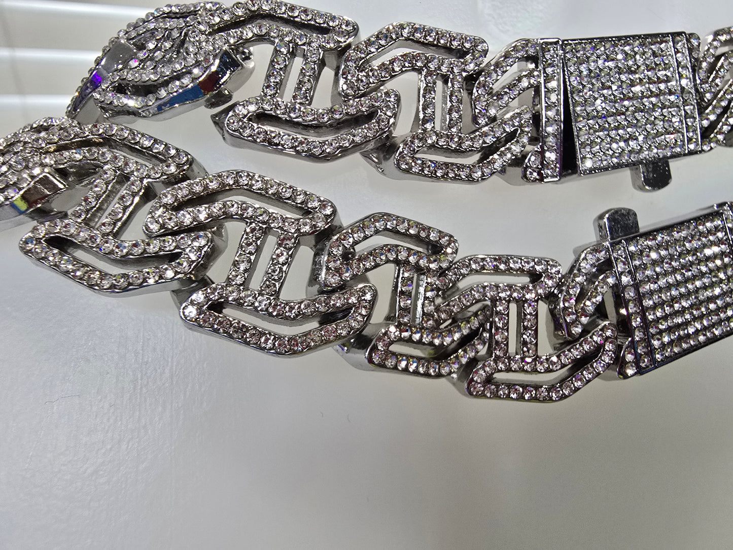 Glacier King 15mm vvs cz chain 20inch