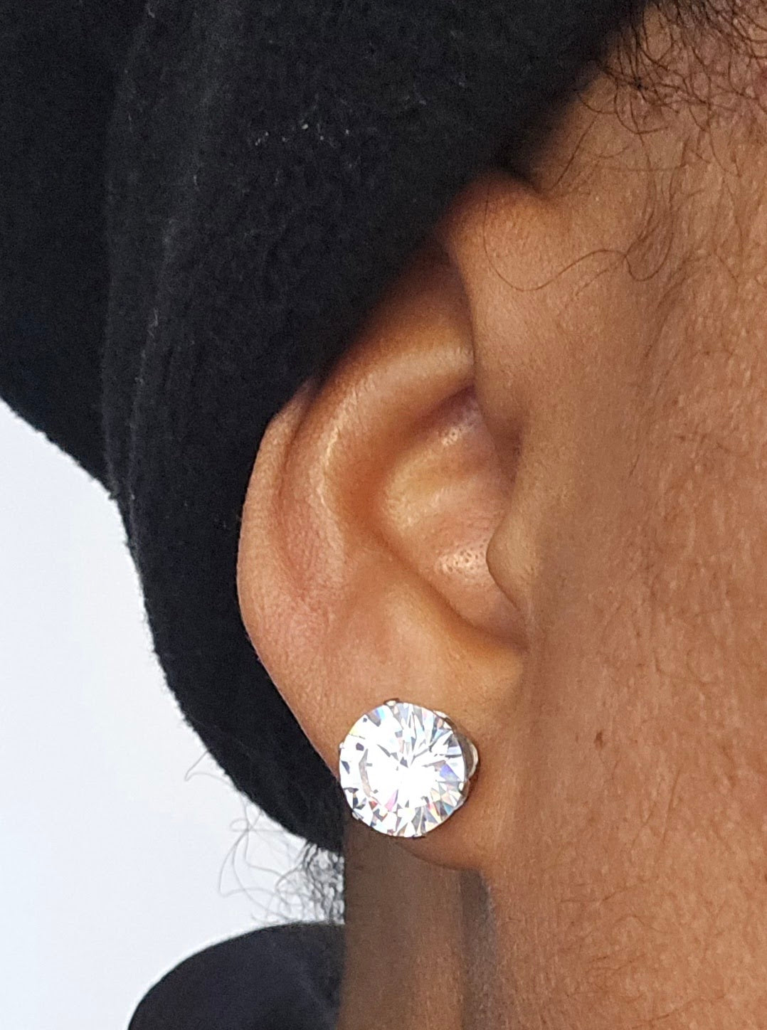 10mm Premium 925 Sterling Silver VVS CZ