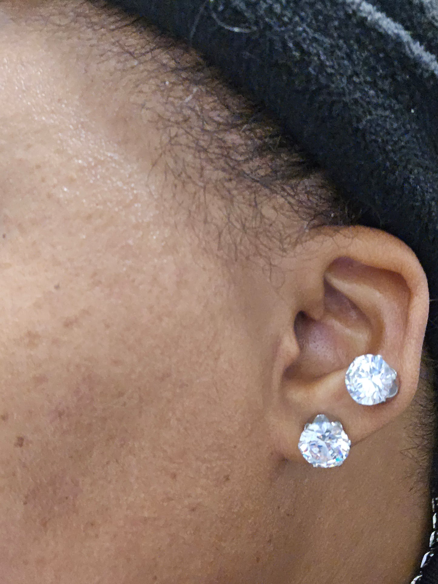 10mm Premium 925 Sterling Silver VVS CZ