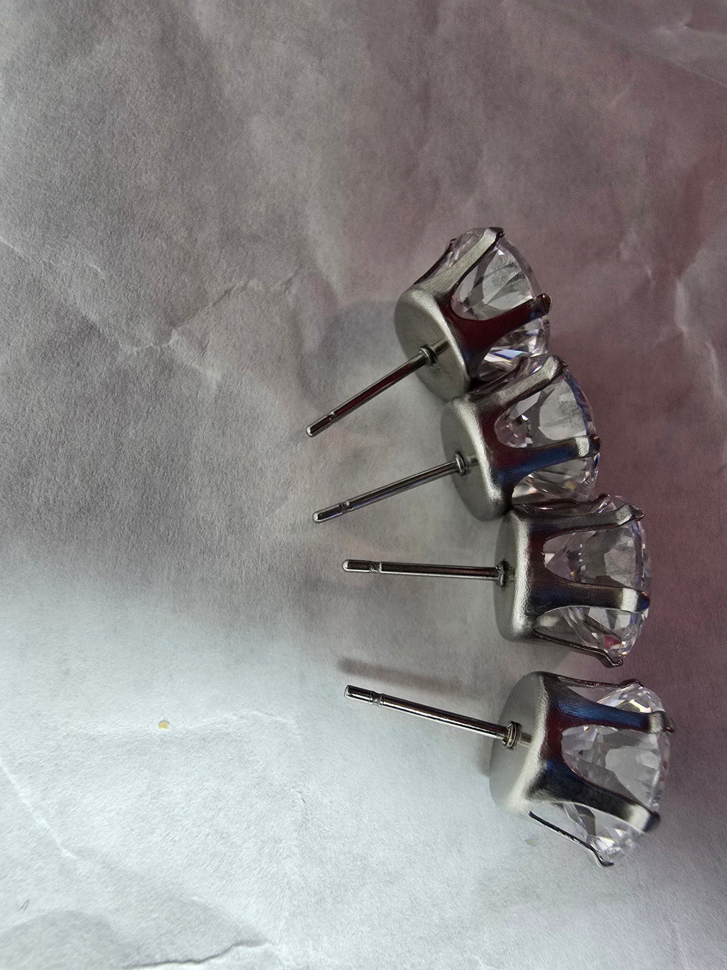 10mm Premium 925 Sterling Silver VVS CZ