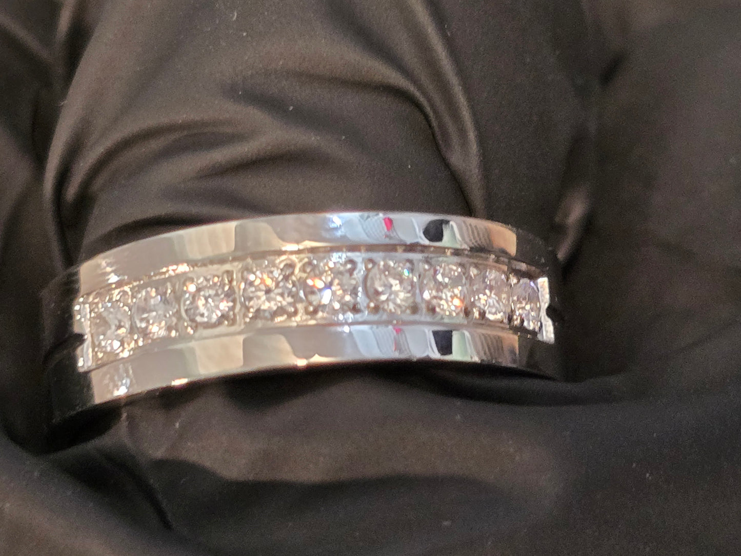 Qorn Luminary CZ Statement Ring — 316L Stainless Steel