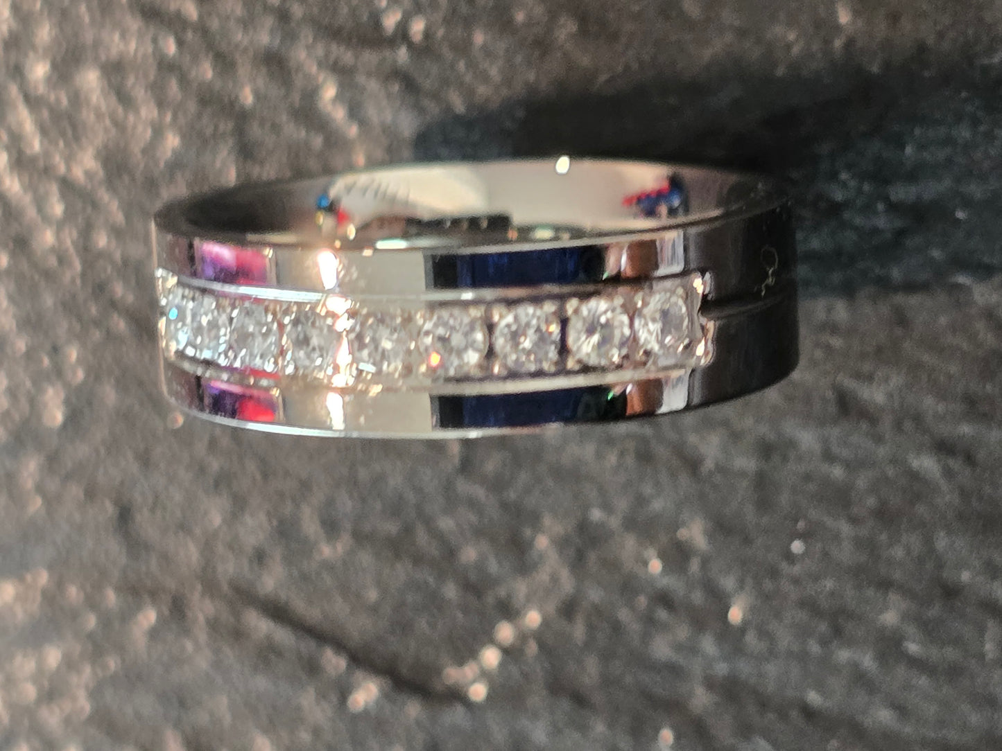 Qorn Luminary CZ Statement Ring — 316L Stainless Steel