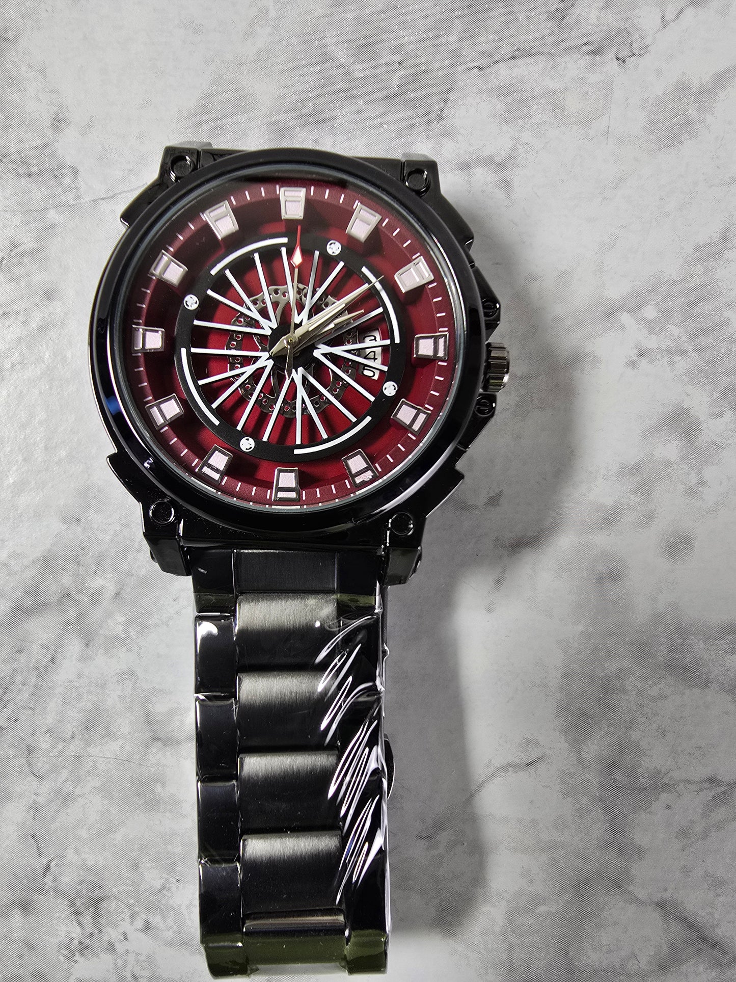 Avant-Garde 45mm Stainless Steel "Sunburst" Edition.(Spinners)Spin the wheel