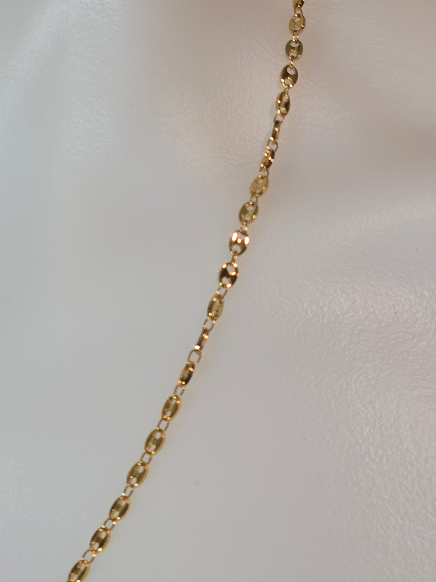 20-Inch Gold tone Mariner Link Necklace Stainless Steel