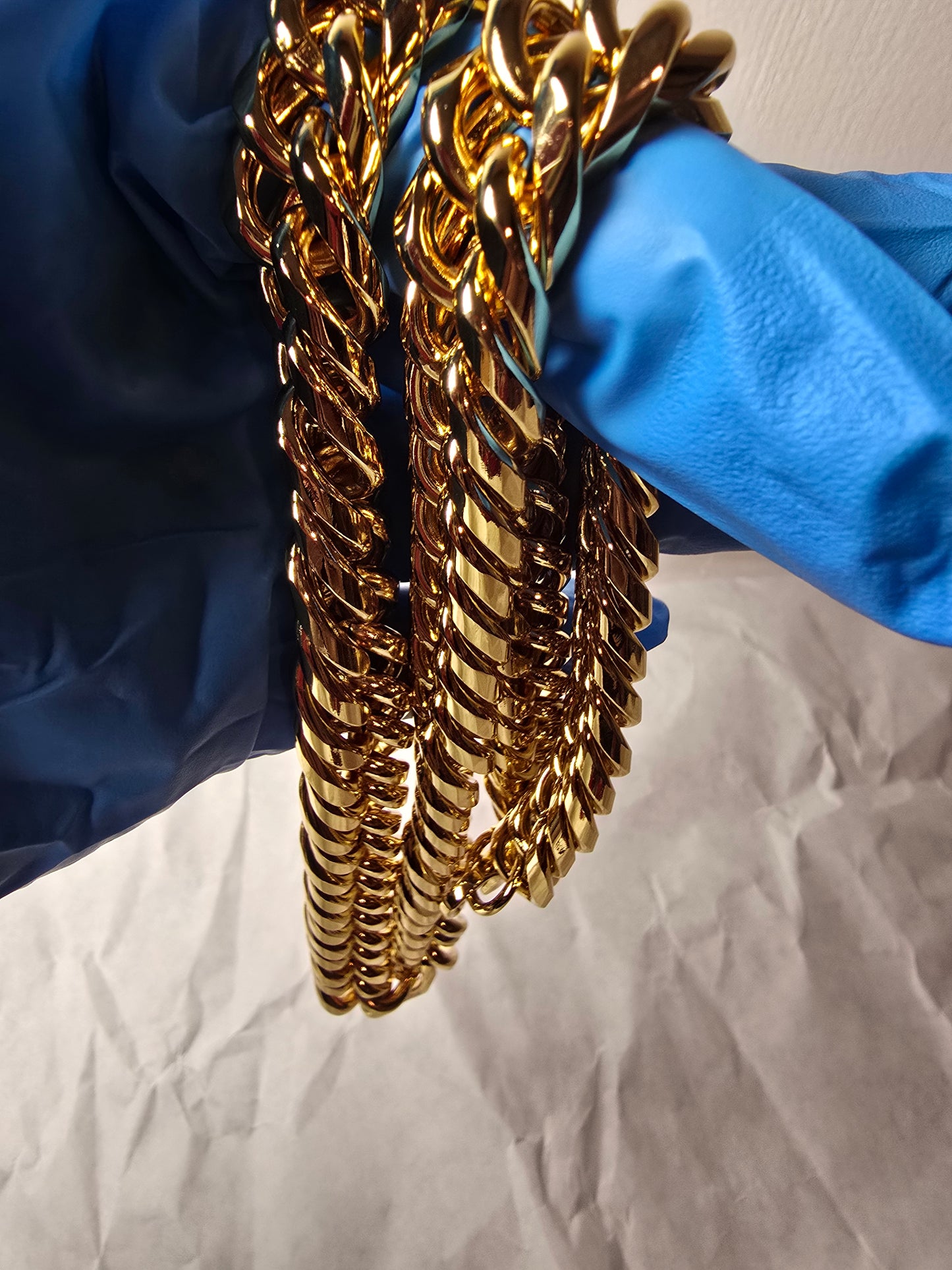 Bold 13mm Cuban Stainless Steel Chain Necklace - 20" (7.5 oz) - New & Tarnish resistance