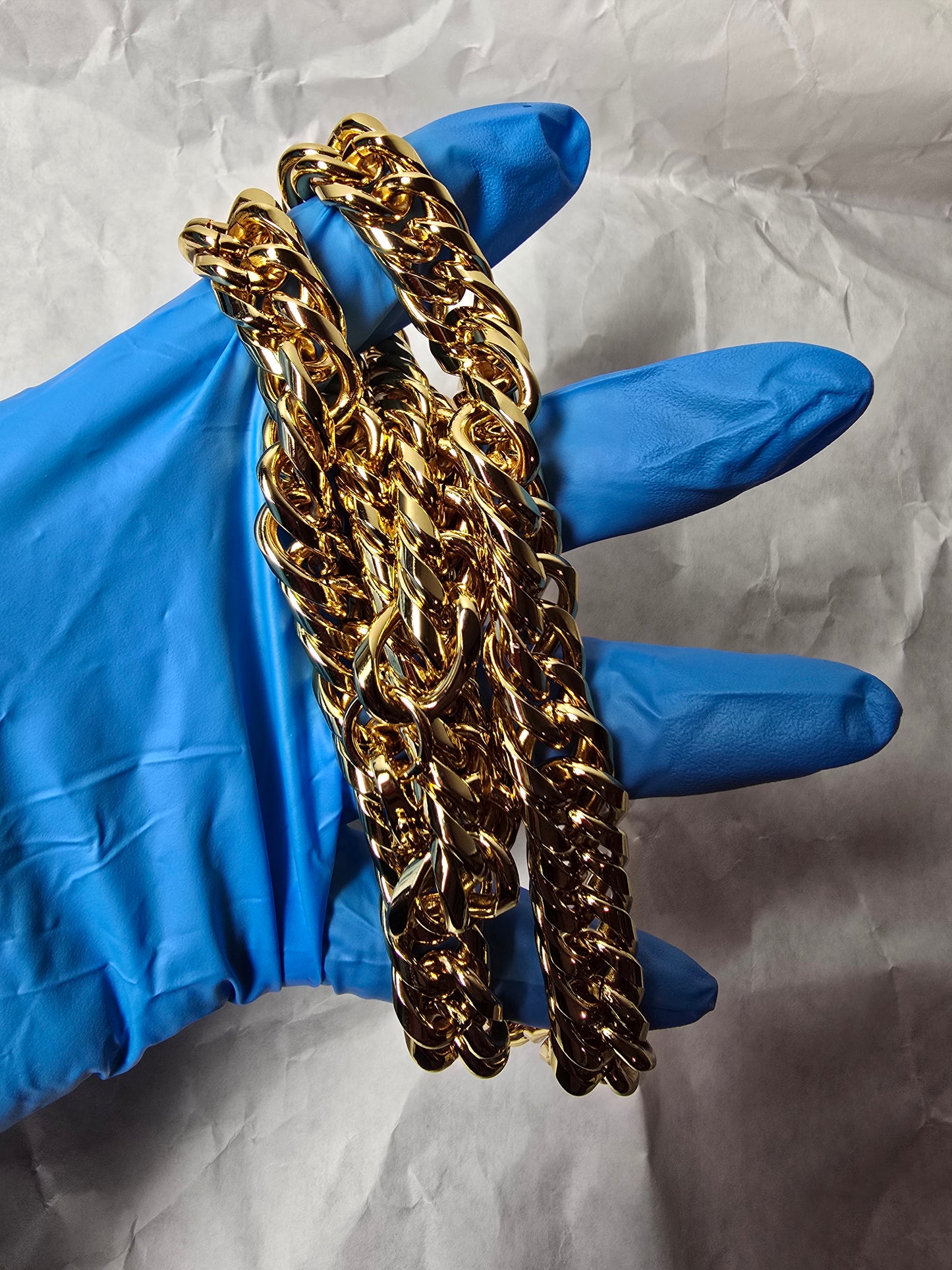 Bold 13mm Cuban Stainless Steel Chain Necklace - 20" (7.5 oz) - New & Tarnish resistance