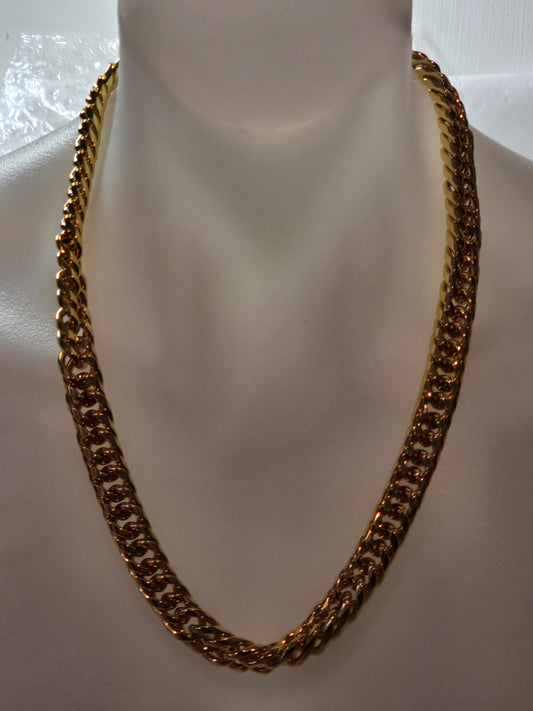Bold 13mm Cuban Stainless Steel Chain Necklace - 20" (7.5 oz) - New & Tarnish resistance