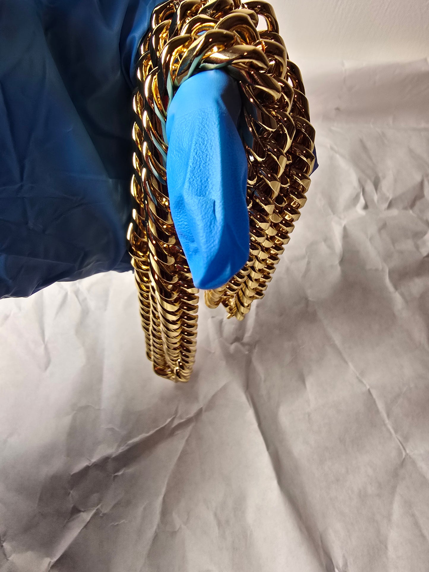 Bold 13mm Cuban Stainless Steel Chain Necklace - 20" (7.5 oz) - New & Tarnish resistance